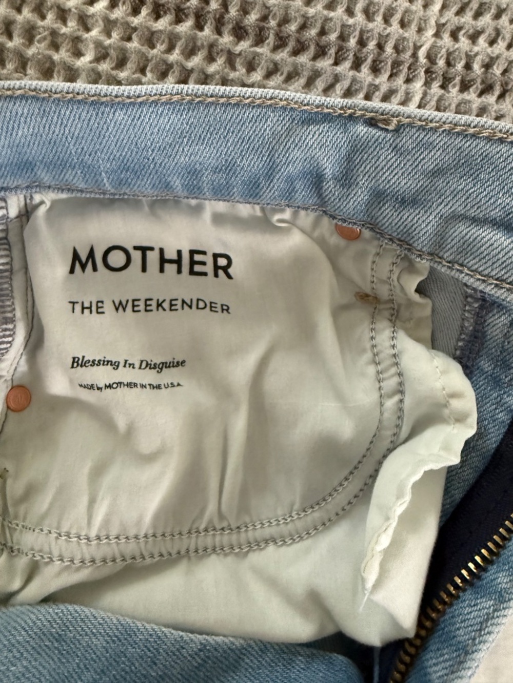 Mother Weekender Size 29 - Picture 4 of 4